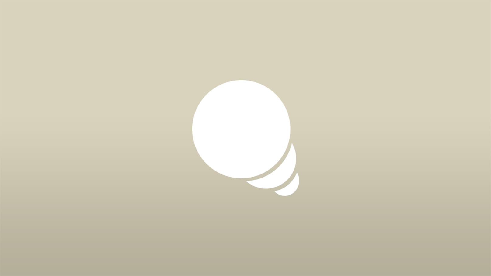 Ponder AI brand mark on warm gradient